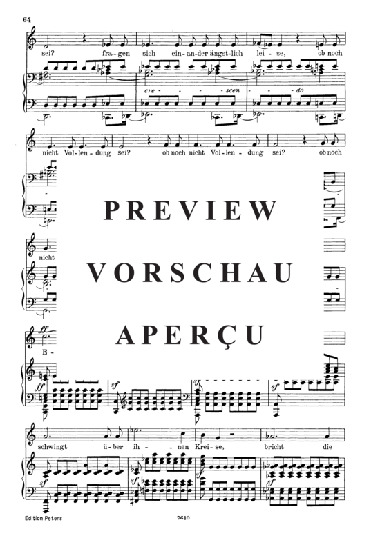 Product gallery: Page 5 of 6 Gruppe aus dem Tartarus D.583, , Low Voice and Piano