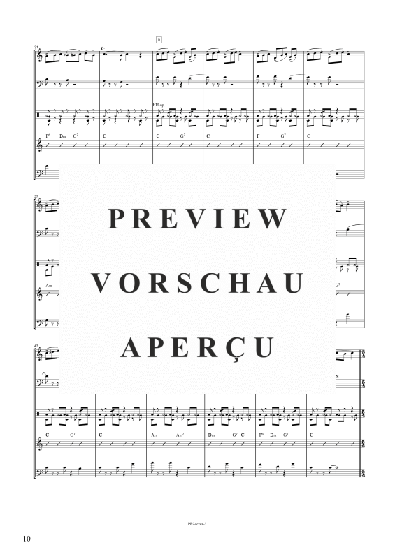 gallery: Purcell-Bäumchen, , Quintett: Zwei Melodiestimmen in C/B/Es, Gitarre, Kontrabass und Schlagzeug