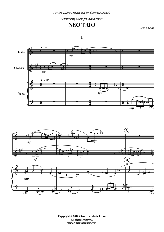 gallery: Neo Trio , , (Oboe, Alt-Sax + Klavier)