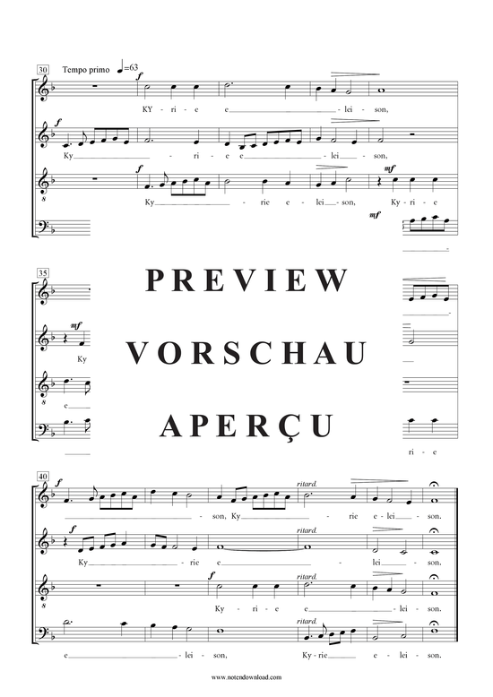 Product gallery: Page 4 of 21 Messe , , (Mixed choir SAATB)