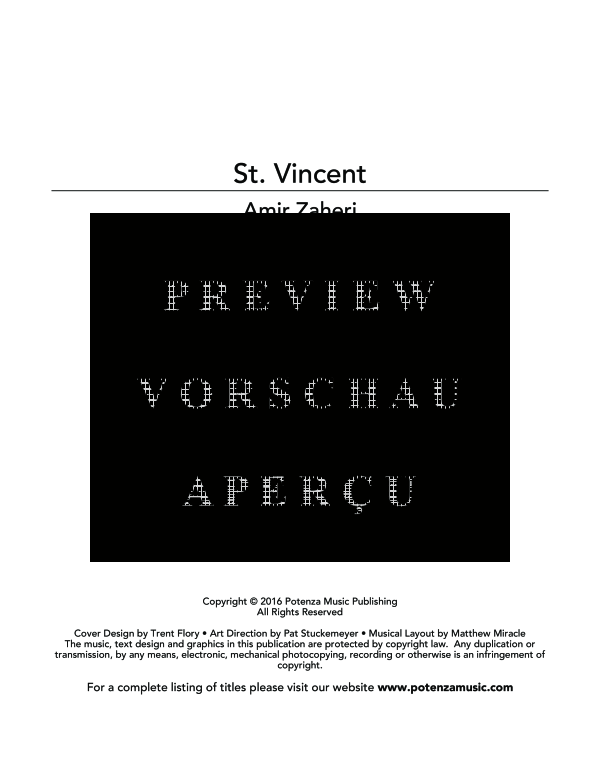 Produktgalerie: Seite 3 von 11 St. Vincent, , (Horn Quartett oder Ensemble)