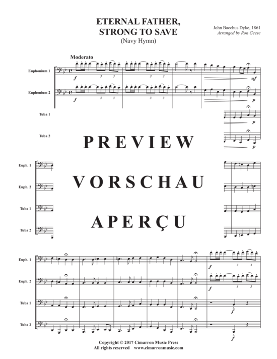Product gallery: Page 3 of 11 Eternal Father, String to Save , , (Tuba Quartett EETT)