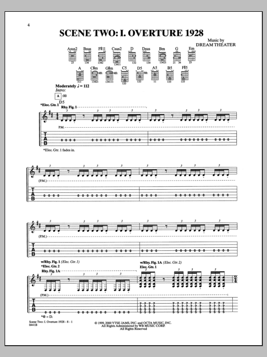 Produktbild zu: Scene Two: I. Overture 1928