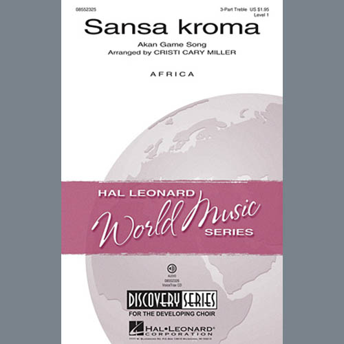 Product picture to: Sansa Kroma (arr. Cristi Cary Miller)