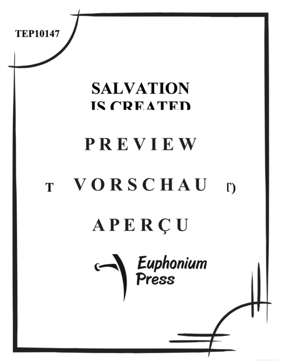 gallery: Salvation is Created , , (Tuba Ensemble EEEETTTT)