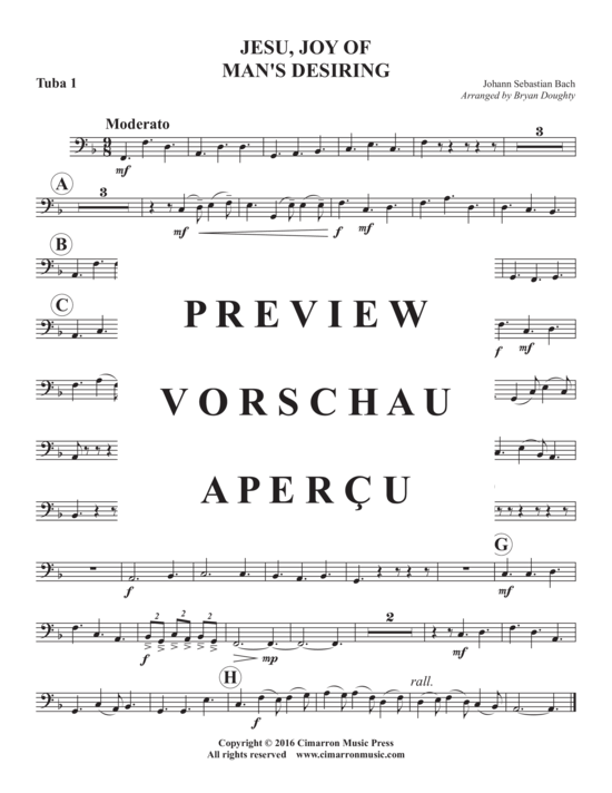 Product gallery: Page 17 of 20 Jesus, meine Freude (Jesu Joy of Man´s Desiring) , ,  (Tuba Ensemble EEEETTTT)