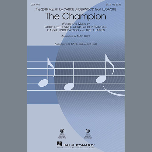 cover: The Champion (feat. Ludacris) (arr. Mac Huff), Carrie Underwood, Ludacris