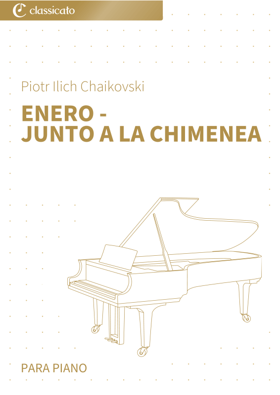 Product picture to: Enero - Junto a la chimenea - Versión simplificadaPiotr Ilich Chaikovski