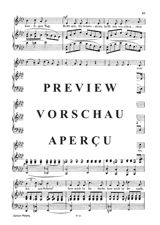 Product gallery: Page 3 of 4 Helft mir ihr Schwestern, Op.42 No.5, , Low Voice and Piano