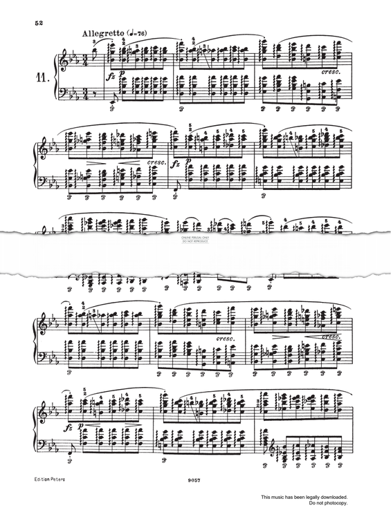 Produktgalerie: Seite 1 von 1 Etüde Op.10 No.11, Frederic Chopin, Klavier