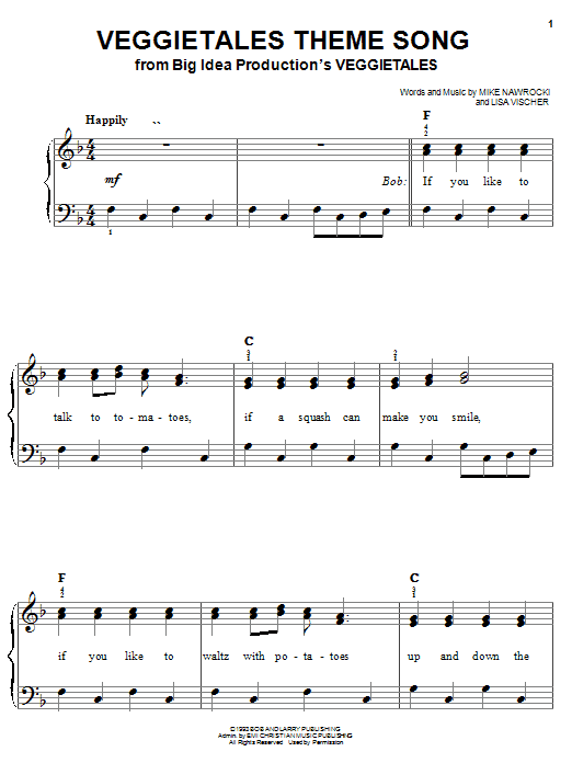 Produktbild zu: VeggieTales Theme Song