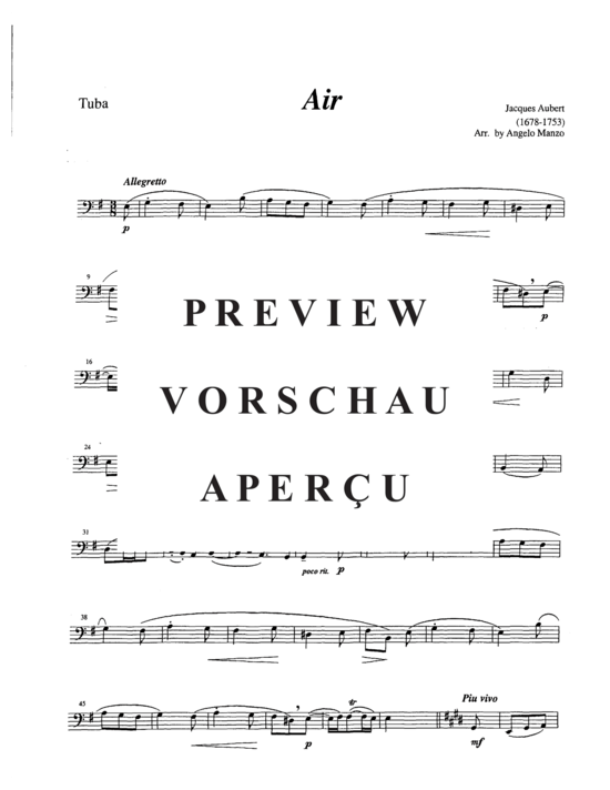 Produktgalerie: Seite 10 von 11 Air , , (Tuba + Klavier)