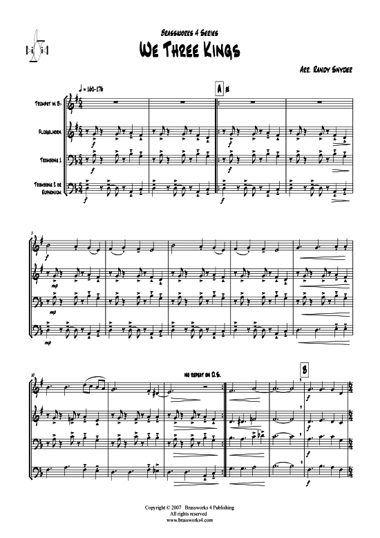 Produktbild zu: We Three KingsWeihnachten