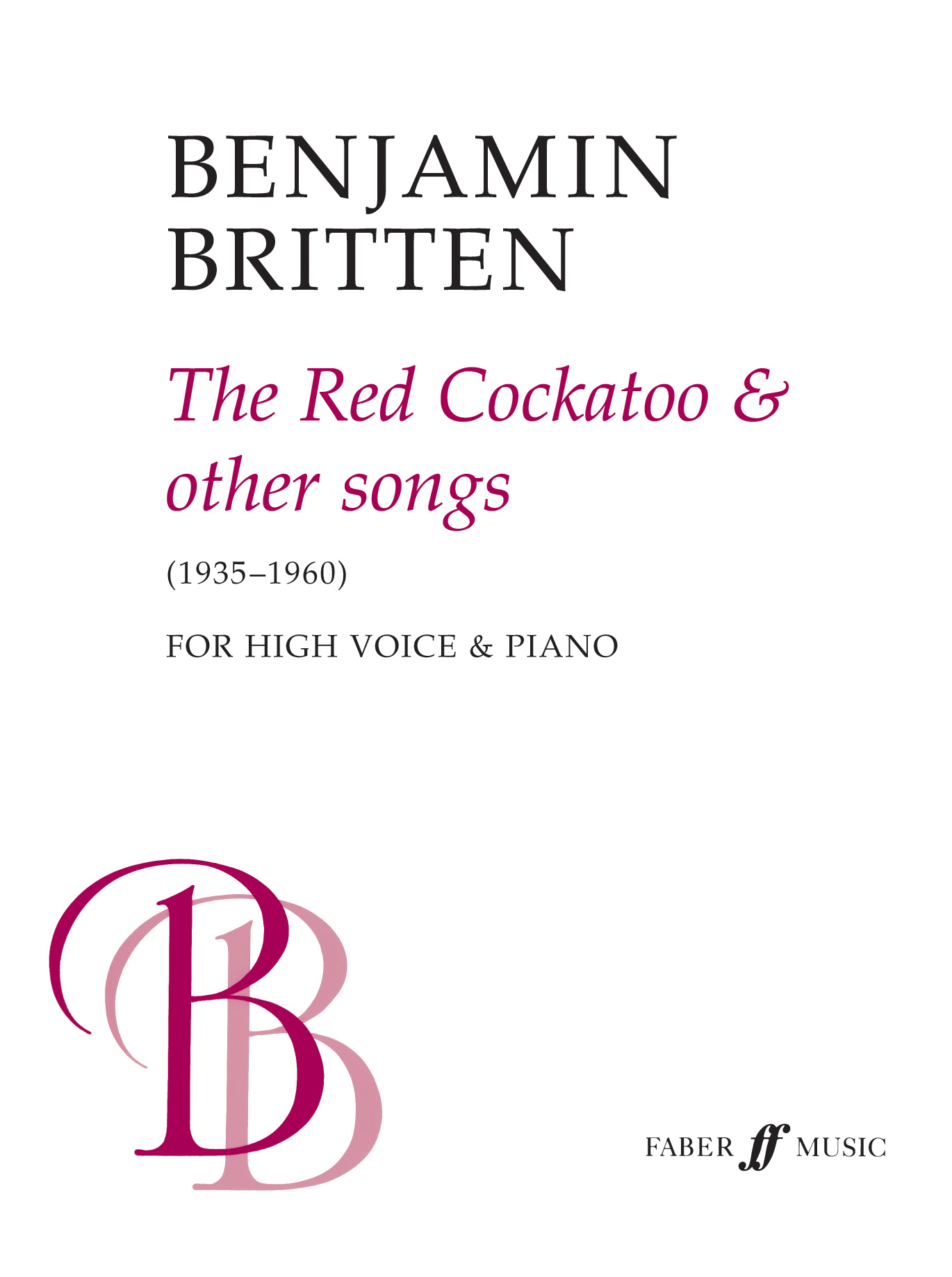 Produktbild zu: A Poison Tree (from 'The Red Cockatoo & Other Songs')