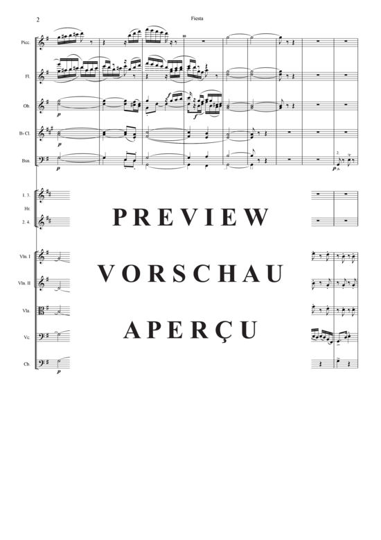 Produktgalerie: Seite 4 von 21 Fiesta , , (Orchester)