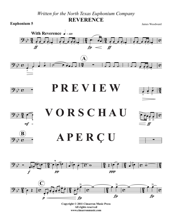 Produktgalerie: Seite 21 von 21 Reverance , , (5x Bariton/Euphonium)