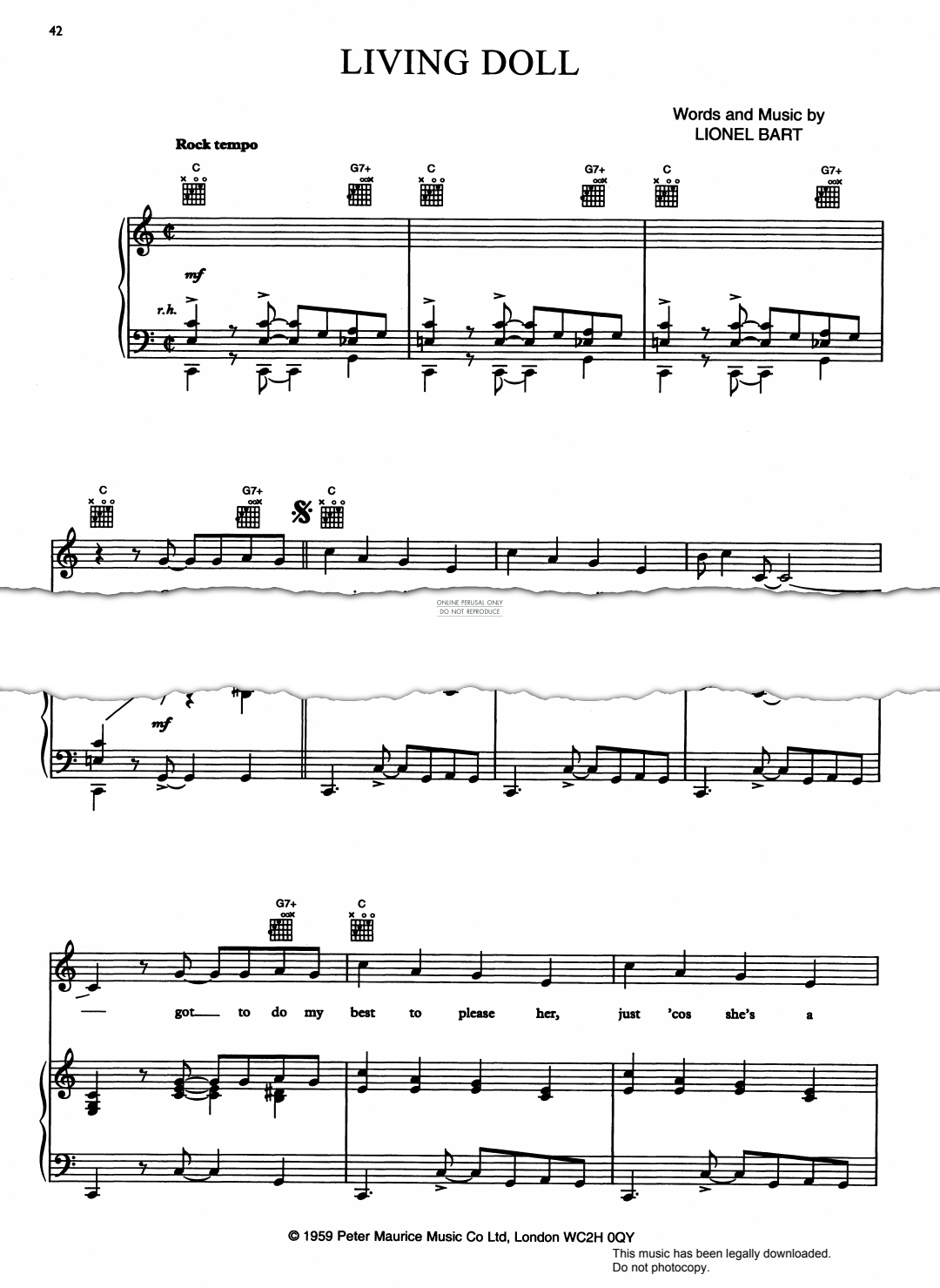 gallery: Living Doll, Cliff Richard, Gesang, Gitarre, Klavier