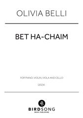 cover: Bet Ha-Chaim, Olivia Belli