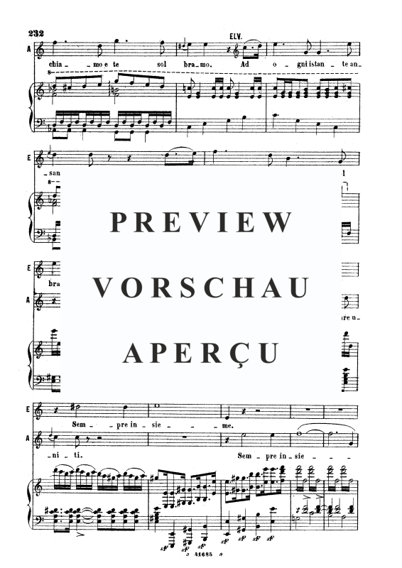 Produktgalerie: Seite 5 von 9 Qui la voce sua soave, , Gesang und Klavier