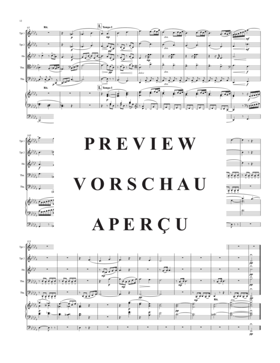 Produktgalerie: Seite 13 von 21 Concerto Nr. 1 , , (Blechbläserquintett + Orgel)
