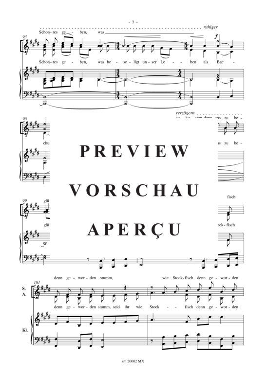 Product gallery: Page 9 of 19 Es leb' die Liebe und der Wein , , (bass solo, mixed choir + piano)
