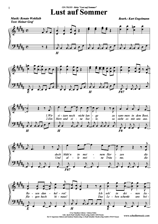 Produktbild zu: Lust auf Sommer Belsy