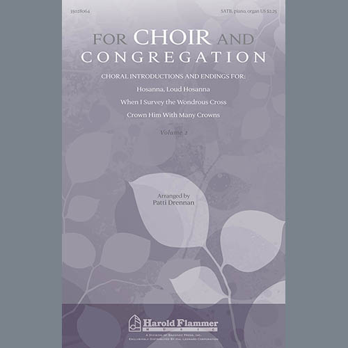 cover: For Choir And Congregation, Volume 2, Patti Drennan