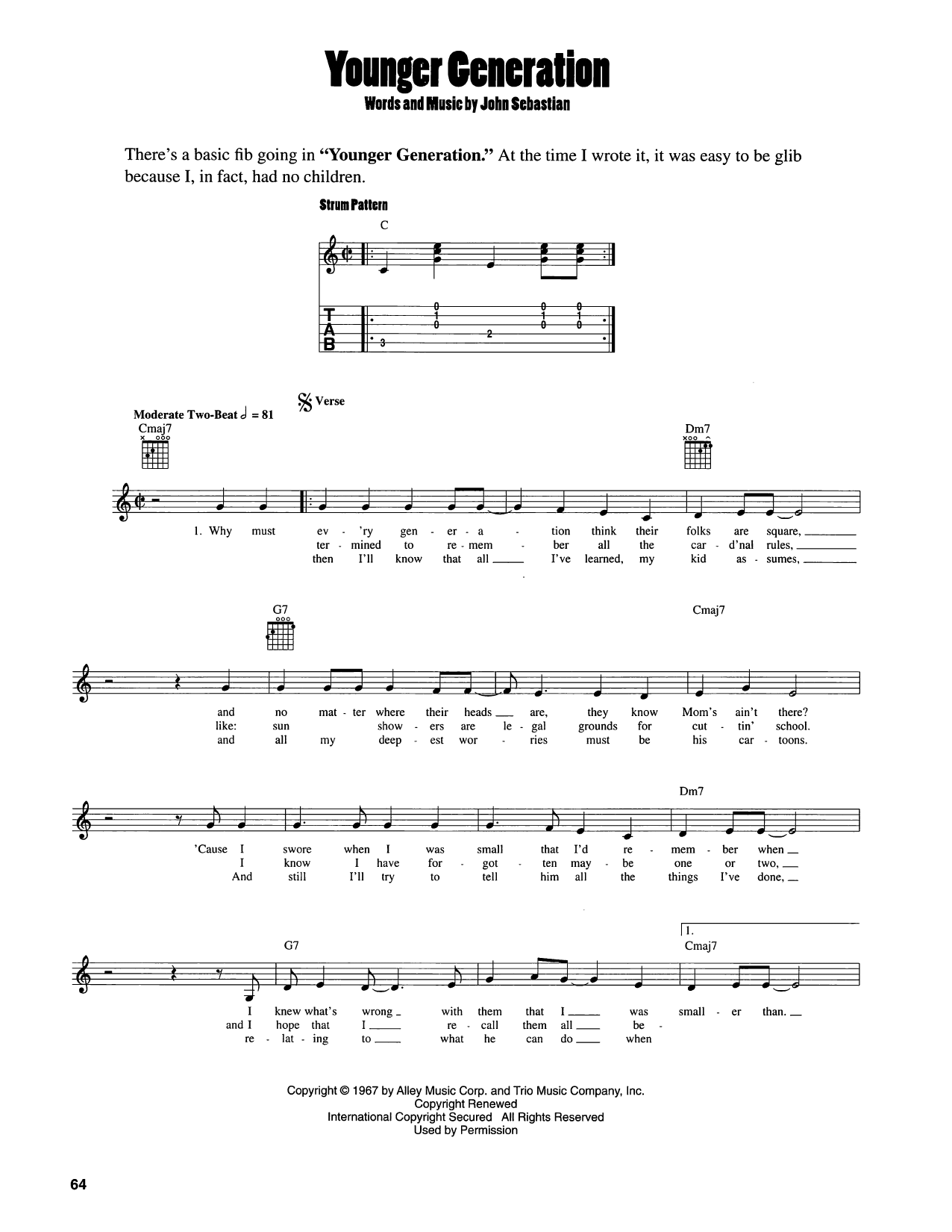 Produktgalerie: Seite 1 von 1 Younger Generation, John Sebastian, Gitarre