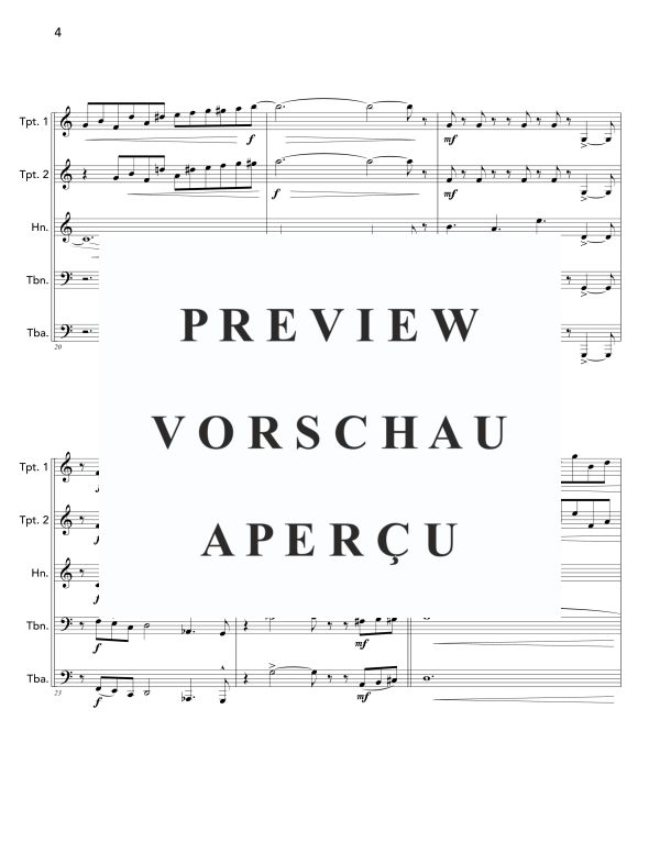 Produktgalerie: Seite 8 von 11 HoopLA, , (Blechbläser Quintett)
