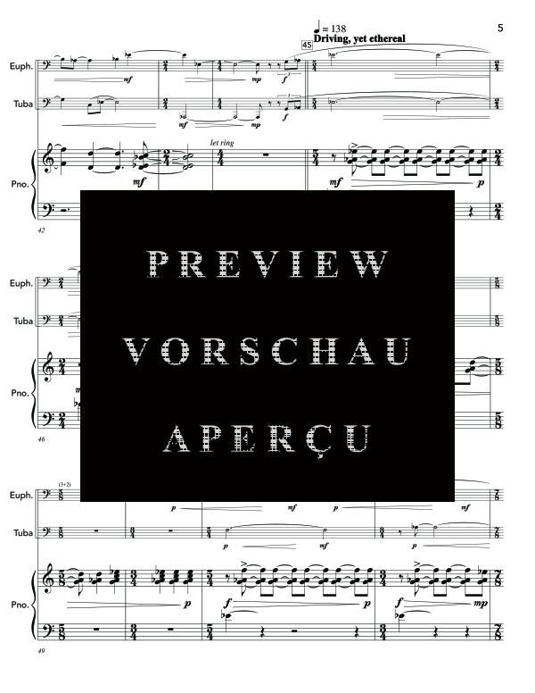 Produktgalerie: Seite 9 von 11 Coalescence, , (Trio ET + Klavier)