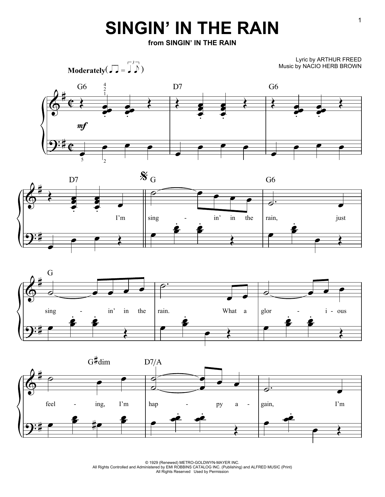 Product gallery: Page 1 of 1 Singin' In The Rain, Arthur Freed