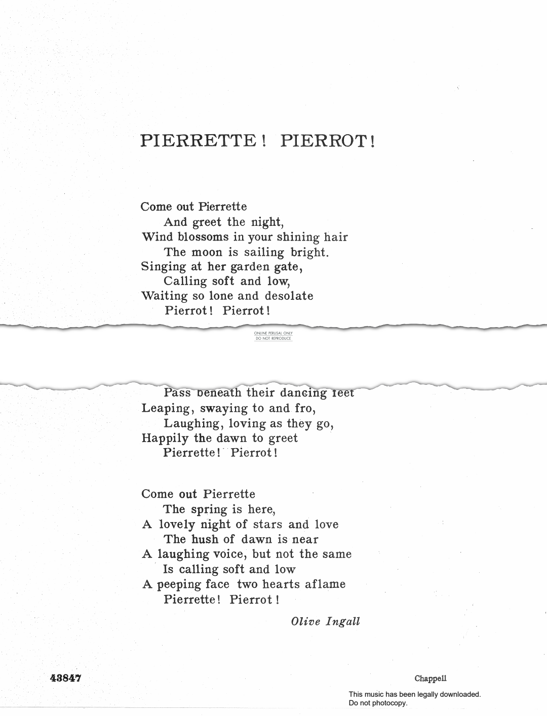 Product picture to: Pierrette ! Pierrot !