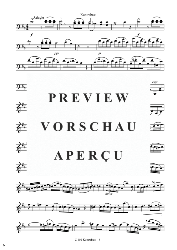 Produktgalerie: Seite 7 von 11 Duett Nr. 2 Op. 22, , Cello und Kontrabass