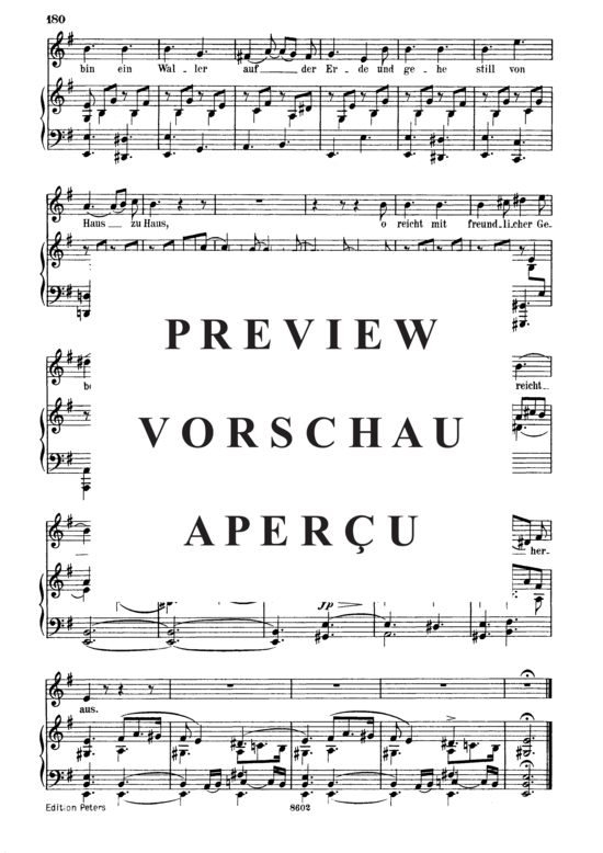 Product gallery: Page 7 of 7 Pilgerweise D.789, , Medium Voice and Piano