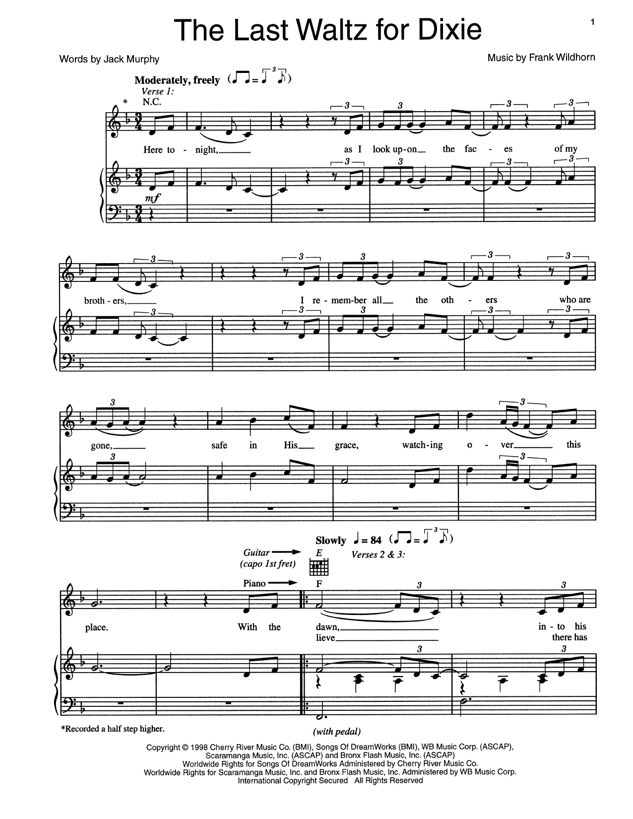 Produktbild zu: The Last Waltz For Dixie
