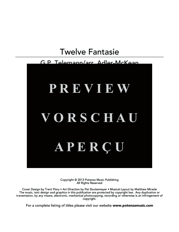 Produktgalerie: Seite 3 von 11 Twelve Fantasies, , (Tuba Solo)