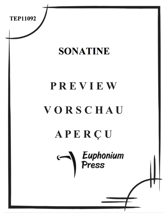 Product gallery: Page 2 of 7 Sonatine , , (Tuba Solo)