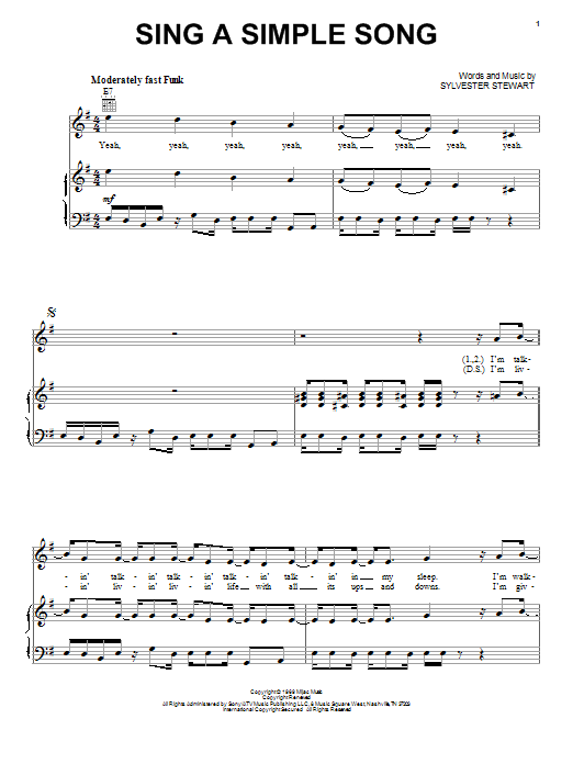 Product picture to: Sing A Simple Song