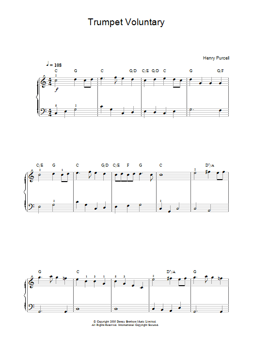 Produktbild zu: Trumpet Voluntary