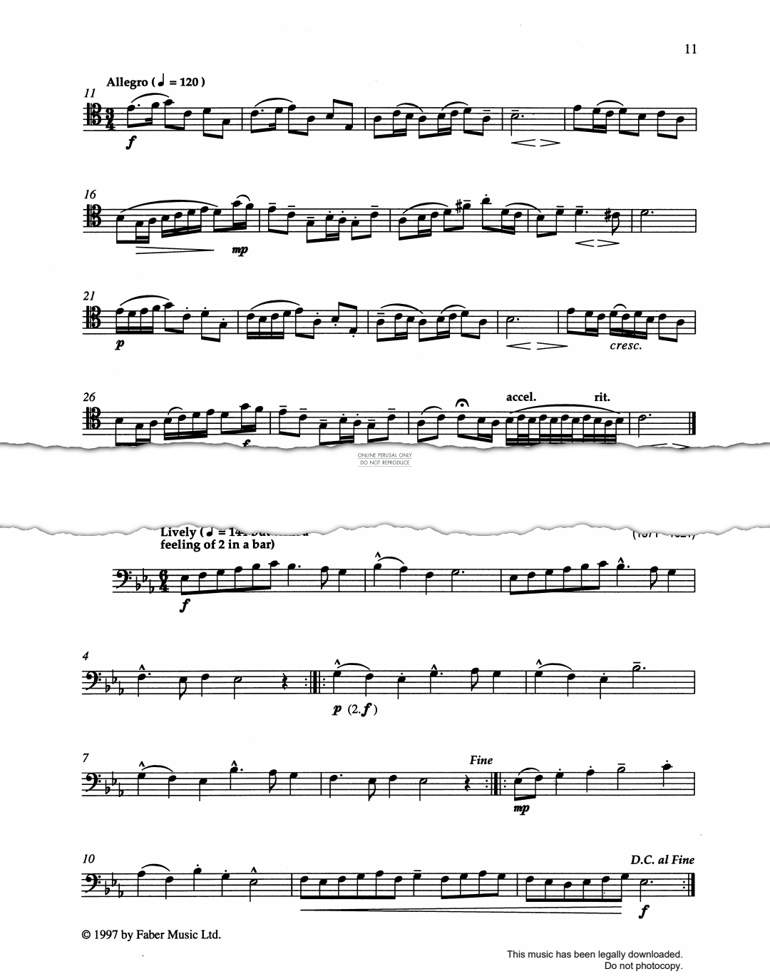 gallery: Volta, Michael Praetorius, Klavier, Posaune