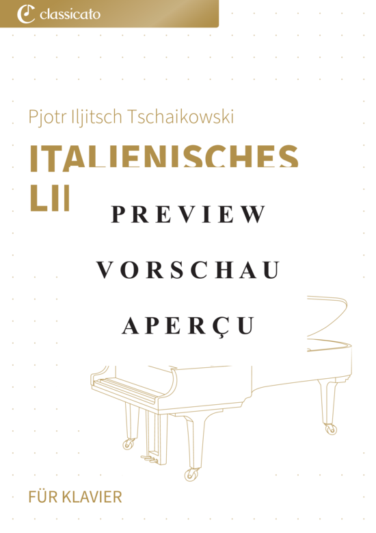 Produktgalerie: Seite 2 von 5 Italienisches Lied - Nr. 15 aus Kinderalbum op. 39 , , Klavier Solo