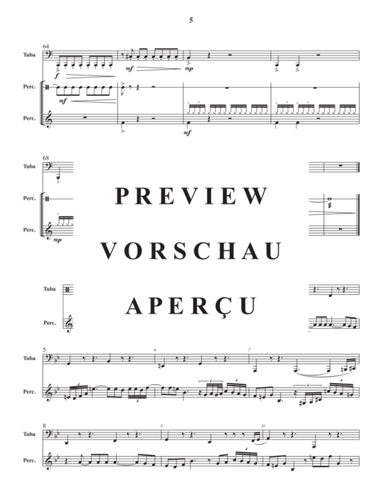 Product gallery: Page 7 of 21 Moral Dilemmas , , (Duet for tuba + percussion)