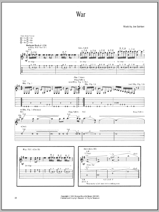 Produktgalerie: Seite 1 von 1 War, Joe Satriani, Gitarre