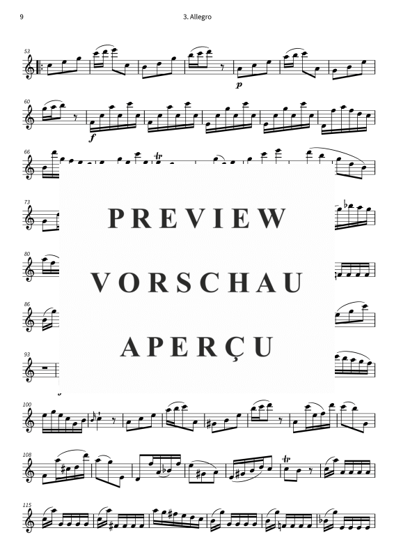 gallery: Sonate a-Moll, , (Querflöte)