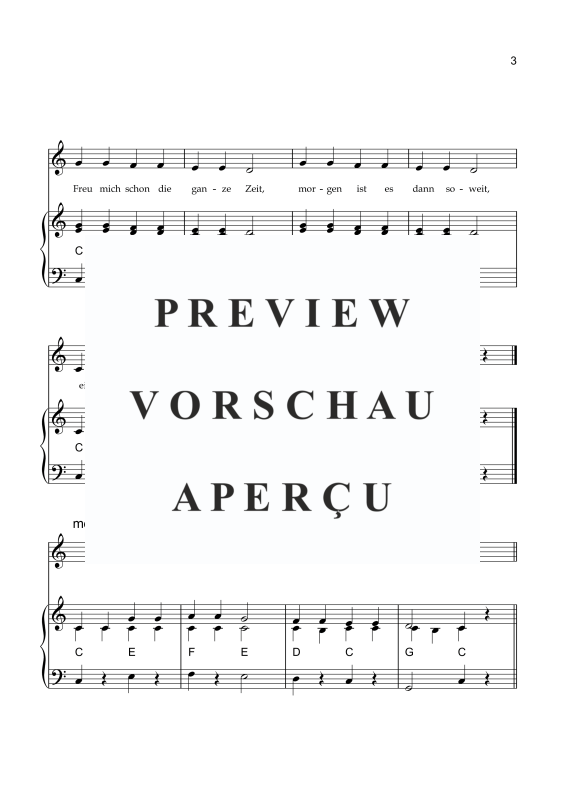 Product gallery: Page 4 of 5 Morgen kommt der Weihnachtsmann, , Accordion and vocals