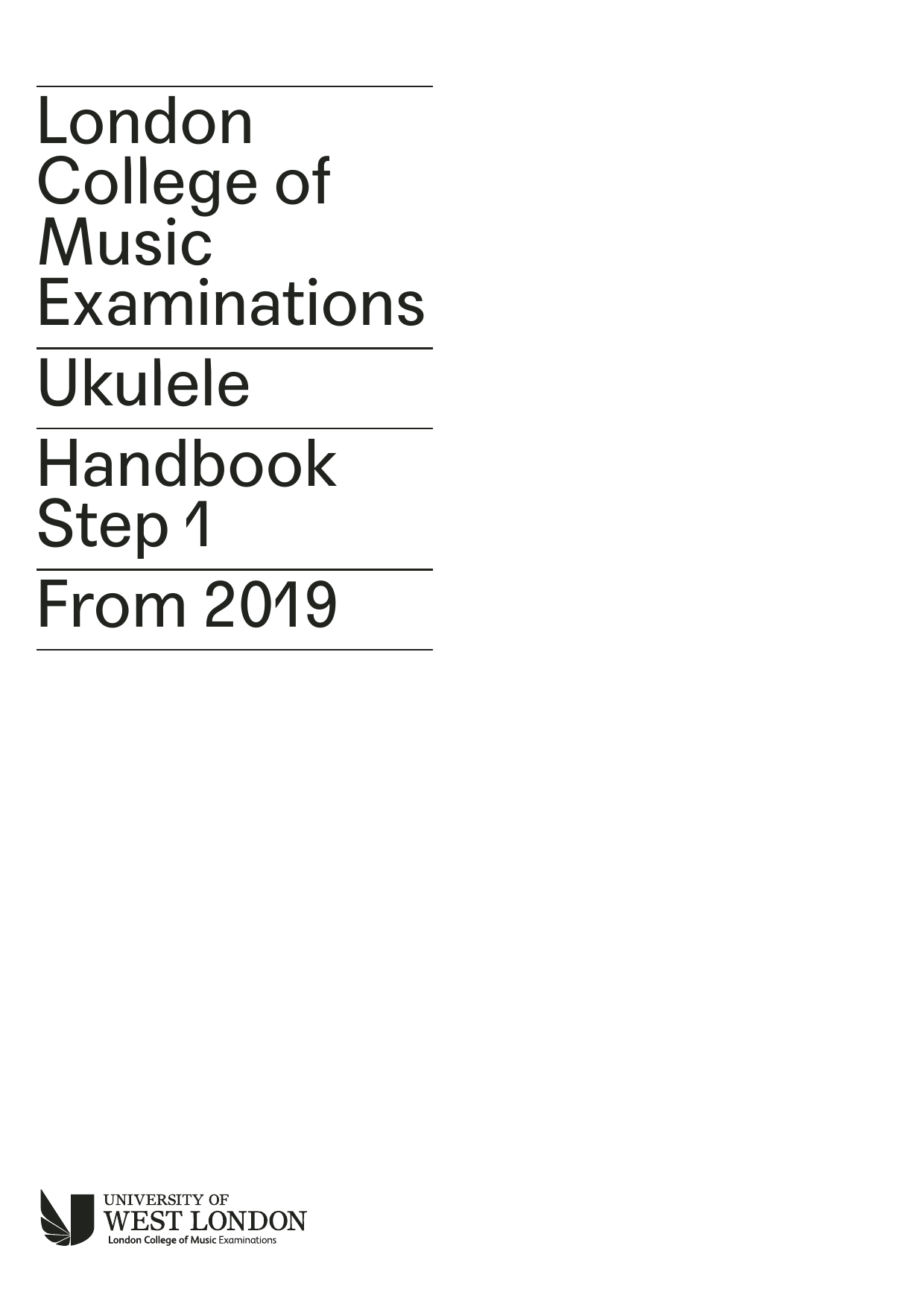 Produktgalerie: Seite 1 von 1 LCME Ukulele Handbook Step 1, LCME