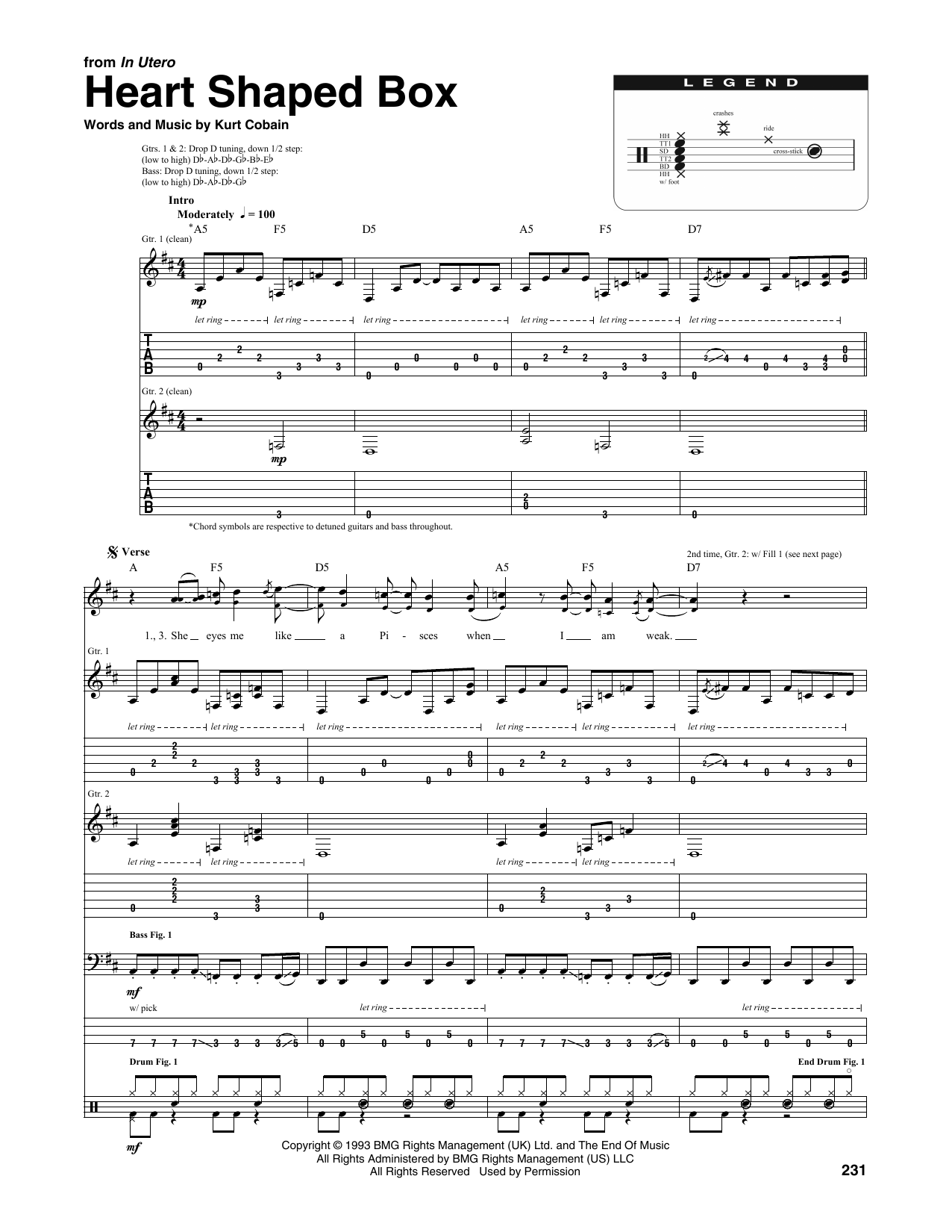 Produktgalerie: Seite 1 von 1 Heart Shaped Box, Nirvana