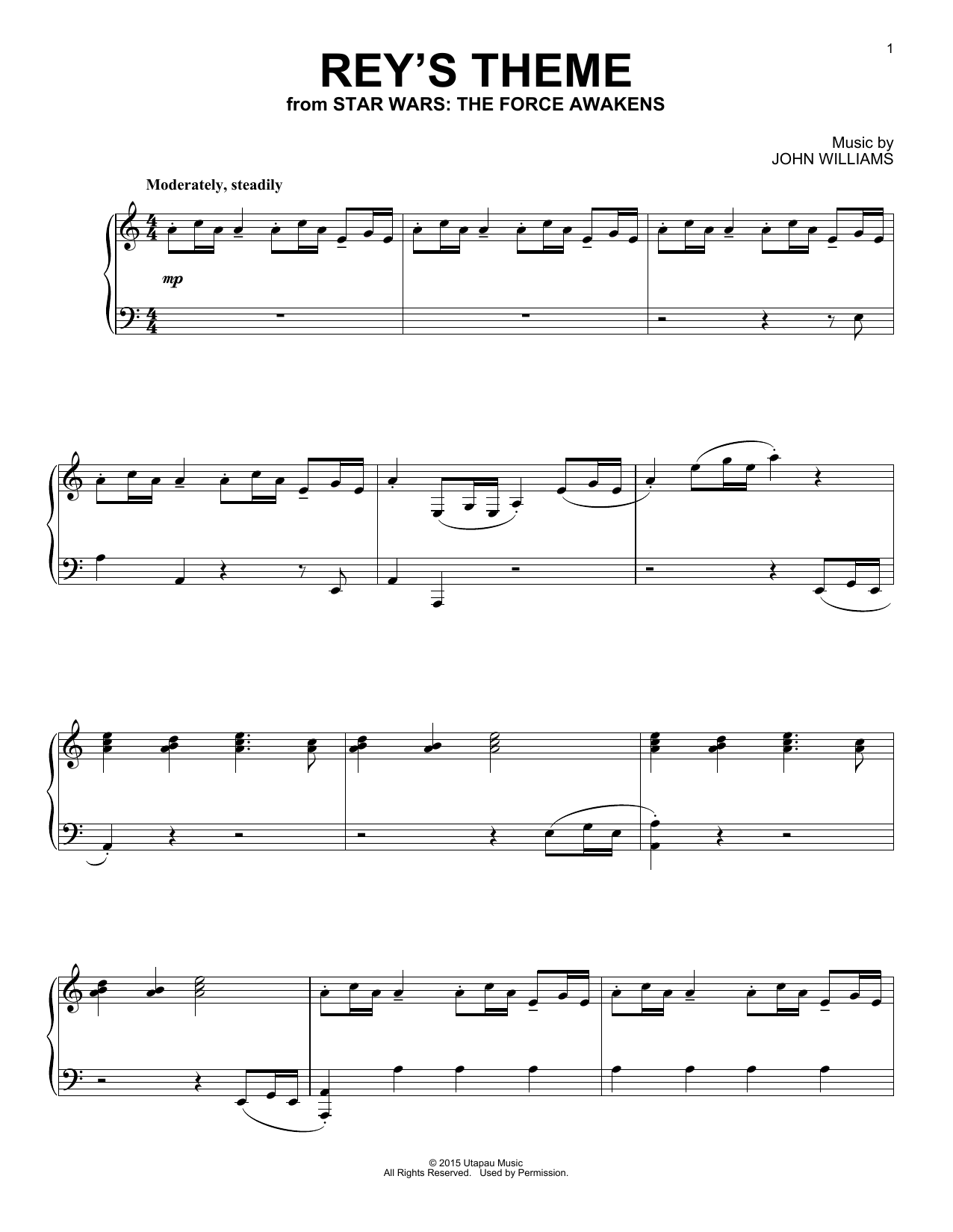 Produktbild zu: Rey's Theme