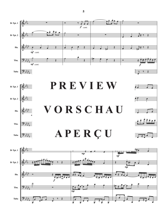 Produktgalerie: Seite 7 von 20 Tango Para Rosemary , , (Blechbläserquintett)