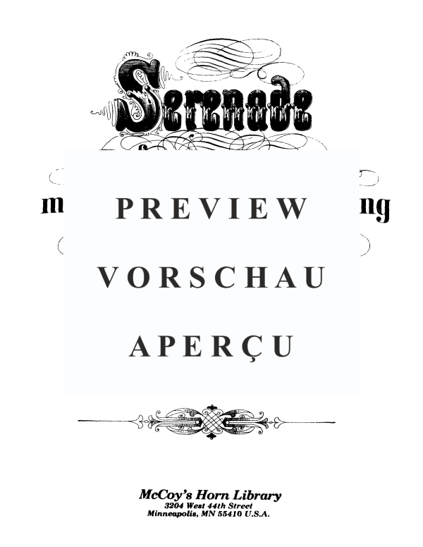 Product gallery: Page 3 of 11 Serenade Op. 15, , Flute, French Horn and Piano
